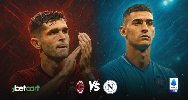 پیش‌بینی بازی آث میلان مقابل ناپولی در سری آ ایتالیا با حضور کریستین پولیشیچ