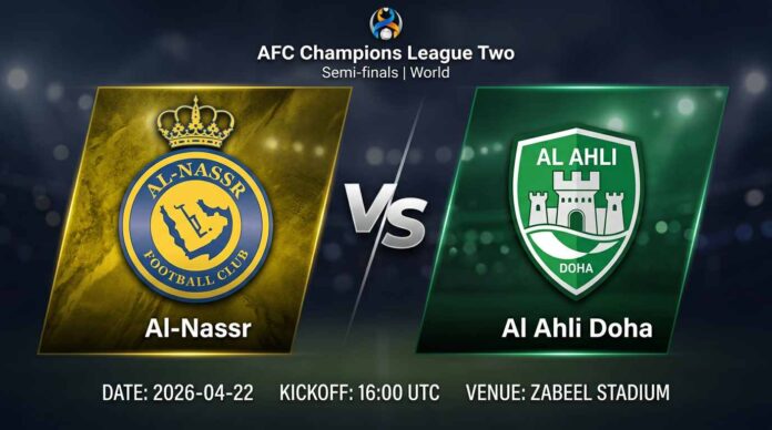 Ù¾ÙˆØ³ØªØ± Ø¨Ø§Ø²ÛŒ النصر Ù…Ù‚Ø§Ø¨Ù„ الاهلی دوحه Ø¯Ø± لیگ قهرمانان آسیا ۲