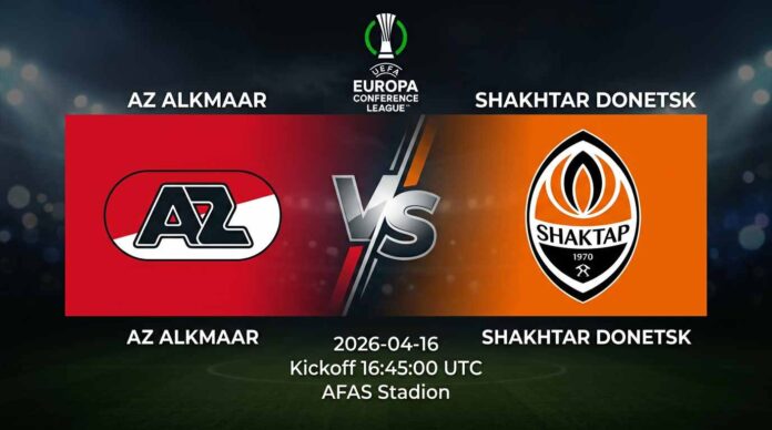 Ù¾ÙˆØ³ØªØ± Ø¨Ø§Ø²ÛŒ آ زد آلکمار Ù…Ù‚Ø§Ø¨Ù„ شاختار دونتسک Ø¯Ø± لیگ کنفرانس اروپا
