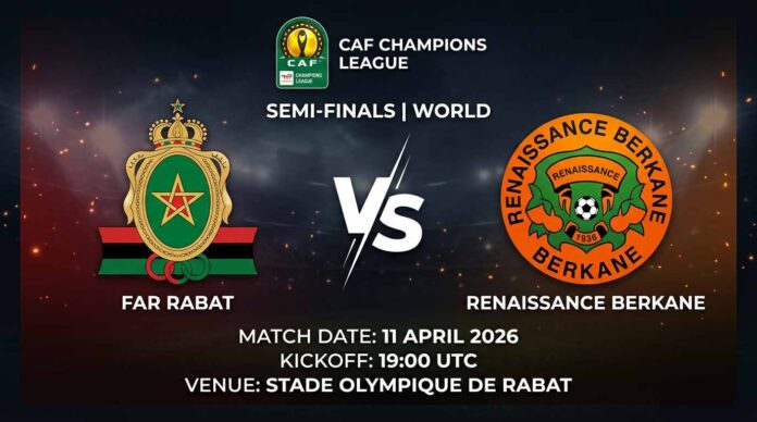 Ù¾ÙˆØ³ØªØ± Ø¨Ø§Ø²ÛŒ فار رباط Ù…Ù‚Ø§Ø¨Ù„ رنسانس برکان Ø¯Ø± لیگ قهرمانان آفریقا