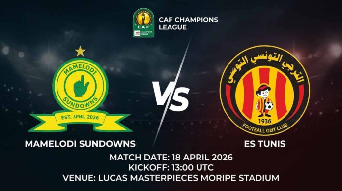 Ù¾ÙˆØ³ØªØ± Ø¨Ø§Ø²ÛŒ ماملودی سانداونز Ù…Ù‚Ø§Ø¨Ù„ ای‌اس تونس Ø¯Ø± لیگ قهرمانان آفریقا