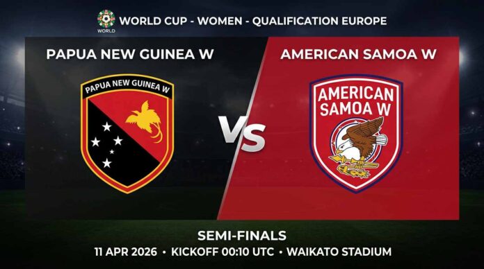 Ù¾ÙˆØ³ØªØ± Ø¨Ø§Ø²ÛŒ پاپوآ گینه نو زنان Ù…Ù‚Ø§Ø¨Ù„ ساموآ آمریکا زنان Ø¯Ø± مقدماتی جام جهانی زنان - اروپا