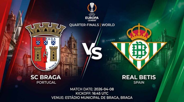 Ù¾ÙˆØ³ØªØ± Ø¨Ø§Ø²ÛŒ اس‌سی براگا Ù…Ù‚Ø§Ø¨Ù„ رئال بتیس Ø¯Ø± لیگ اروپا