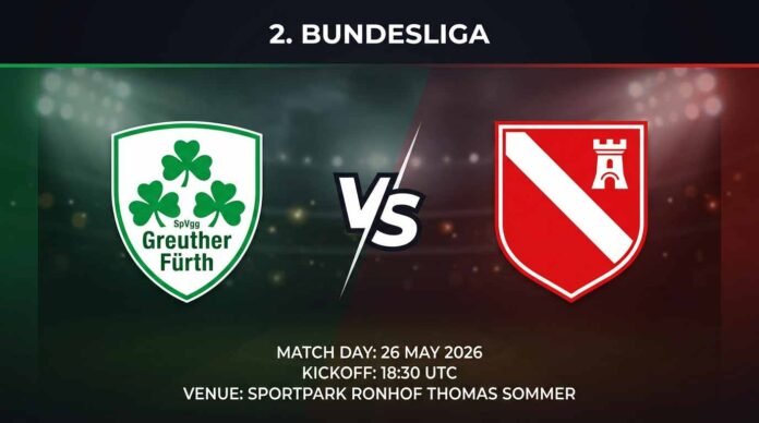 Ù¾ÙˆØ³ØªØ± Ø¨Ø§Ø²ÛŒ SpVgg Greuther Fürth Ù…Ù‚Ø§Ø¨Ù„ روت-و سسن Ø¯Ø± 2. بوندسلیگا